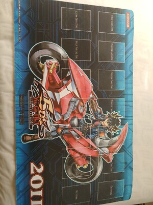Yu-Gi-Oh! Hobby League Playmat: Yusei Fudo with Yusei Go (2011)-image