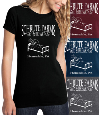 Schrute Farms Bed & Breakfast Beets T-Shirt Honesdale PA  Retro Beer Dude Geek-image