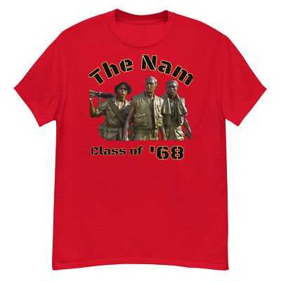 Vietnam Veteran T-shirt, The Nam, class of '68, cotton, new, Men's classic tee-image