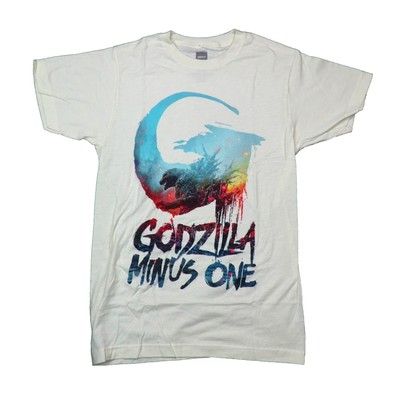 Godzilla Minue One New Adult T-Shirt - Godzilla Inside Dripping Crescent-image