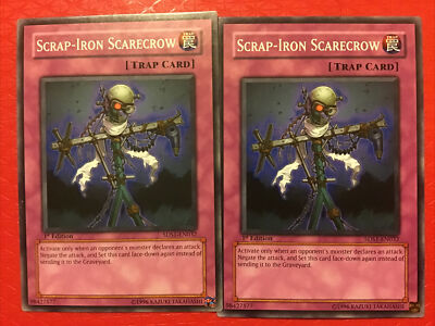 x2 Scrap-Iron Scarecrow 5DS1-EN032 1st Edition Common NM-image