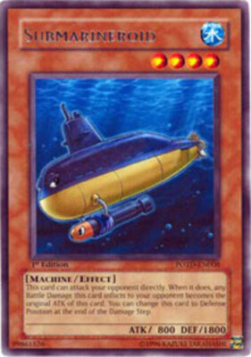 Submarineroid - POTD-EN008 - Rare - Unlimited Edition NM YuGiOh!  Booster Set Ca-image