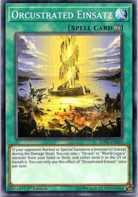 Orcustrated Einzatz 5DS2-EN059 Yu-Gi-Oh! Light Play 1st Edition-image
