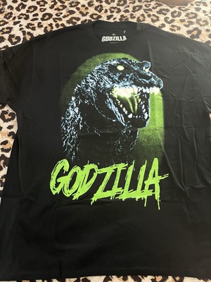 Ripple Junction Men's XL Black Godzilla Graphic T-Shirt-image