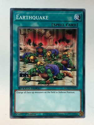 Yu-Gi-Oh! Speed Duel GX: Duel Academy Earthquake SGX1-END12 NM/M-image