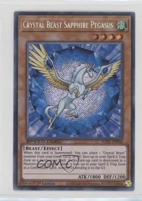 2022 Yu-Gi-Oh! Speed Duel GX: Academy Box Crystal Beast Sapphire Pegasus 02l5-image