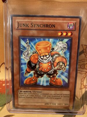 2009 Yu-Gi-Oh! 5D's 1st Edition Junk Synchron #5DS2-EN014 NM. Trading Card-image