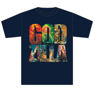 Noriyoshi Ohrai Godzilla Logo T-shirt TOHO Godzilla Store Collection JP Monster-image