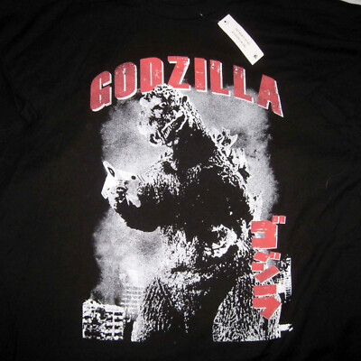 GODZILLA ™ Toho Co LTD - Cotton USA ™ Black - 2XL XXL - T Shirt - New NWT-image