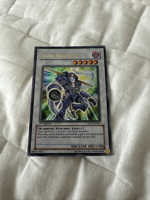 Yu-Gi-Oh! Junk Warrior 5DS1-EN041 Ultra Rare 1st Edition Near Mint-image