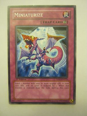 (x1) Miniaturize 5DS1-EN033 Trap Card Yu-Gi-Oh (JB-56)-image
