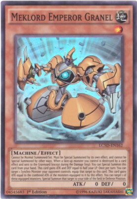 Yu-Gi-Oh Card - LC5D-EN162 - MEKLORD EMPEROR GRANEL (super rare holo) - NM/Mint-image