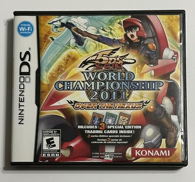 Yu-Gi-Oh 5D's World Championship 2011 Over the Nexus Nintendo DS CIB w/ Cards -image