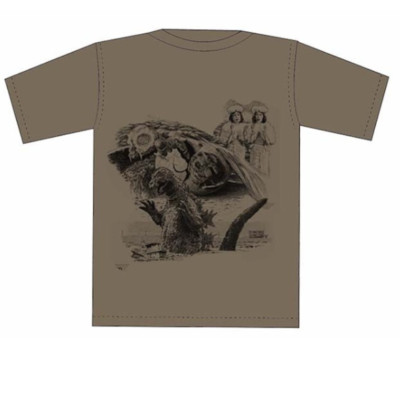 Yuji Kaida T-shirt Akira Ifukube TOHO Godzilla Store Collection JP Monster Kaiju-image