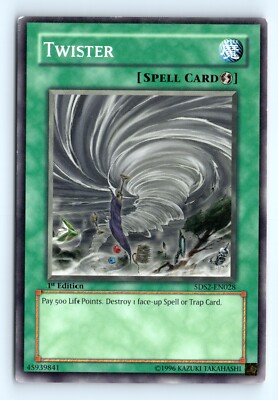 Yu-Gi-Oh Twister #5DS2-EN028 5D's Starter Deck 2009 tcg LP-image