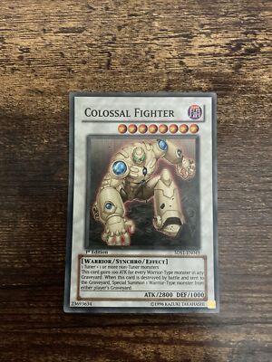 Yu-Gi-Oh! Trading Card - Colossal Fighter 1st Edtion-image
