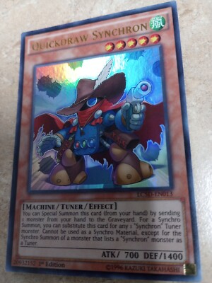 Quickdraw Synchron - LC5D-EN013 - Ultra Rare - 1st Edition -image