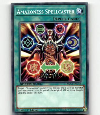Yugioh Amazoness Spellcaster Speed Duel GX: Duelists of Shadows-image