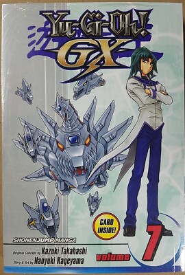 Yu-Gi-Oh Yugioh! GX Manga Vol 7 English Graphic Novel NEW With Card, Sealed -image