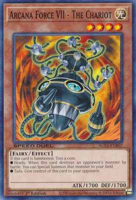 Speed Duel GX: Midterm Destruction #SGX4-ENB07 Arcana Force VII-image