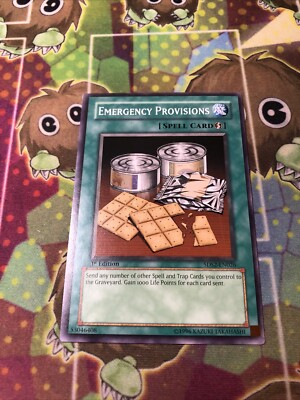 Yugioh! 1x Emergency Provisions - 5DS2-EN026 - Common - 1st Edition Near Mint-image