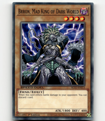 Yugioh Brron, Mad King of Dark World Speed Duel GX: Duelists of Shadows-image