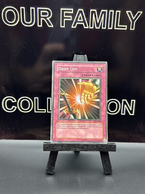 Yugioh! Drop Off LOD-097 Super Rare Vintage 1996 GEM RARE NM-image