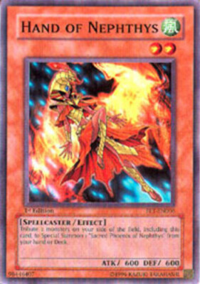 Hand of Nephthys - FET-EN006 - Common - Unlimited Edition NM YuGiOh!  Booster Se-image