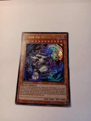 Yu-Gi-Oh! TCG Fenrir the Nordic Wolf Legendary Collection 5D's LC05-EN002 Limit…-image