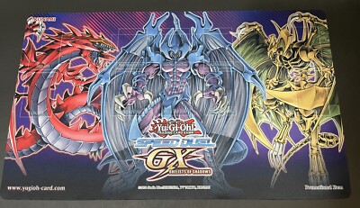 Yugioh Speed Duel GX Duelist Of Shadows Official Konami OTS Playmat Sacred Beast-image