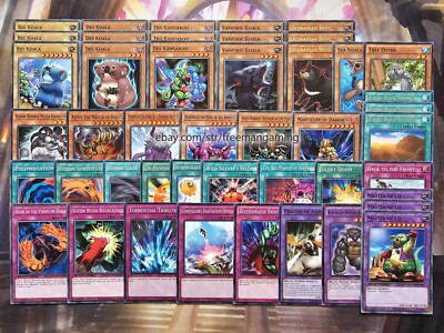 Yugioh Chumley Koala Deck 45 Card Master of Oz Des Kangaroo Scapegoat GX Anime-image