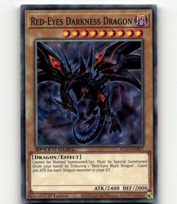 Yugioh Red-Eyes Darkness Dragon Speed Duel GX: Duelists of Shadows-image
