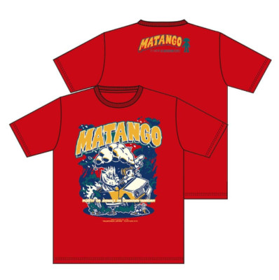 Matango Ver. 2 T-shirt Red TOHO Godzilla Store Collection Japanese Monster Kaiju-image