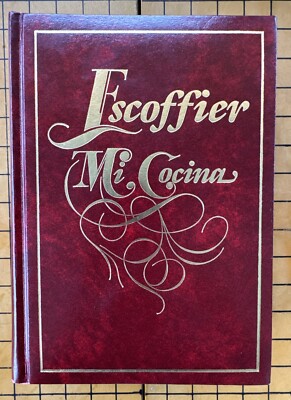 Escoffier Mi Cocina (Garriga, Spanish Language, Hardcover, 1991)-image