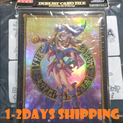 Yugioh Official Duelist Card File Dark Magician Girl Japanese in stock-image