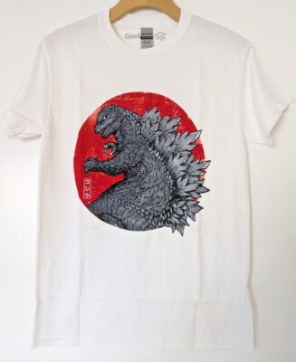 MENS GODZILLA KAIJU JAPAN GRAPHIC TEE T-SHIRT OFFICIALLY LICENSED-image