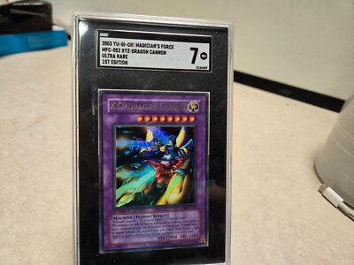 YUGIOH! SGC 7  2003 Xyz-Dragon Cannon MFC-052 Ultra Rare 1st Edition MINT-image