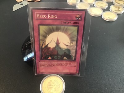 Hero Ring GX1-EN003 Super Rare Game LP Yugioh-image