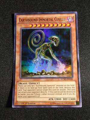 Yu-Gi-Oh! Earthbound Immortal Cusillu LC5D-EN148 1st Edition Super Rare NM-image