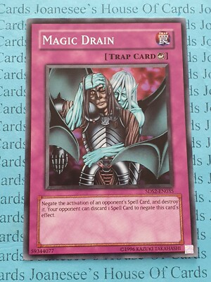 Magic Drain 5DS2-EN035 Yu-Gi-Oh Card (U) New-image