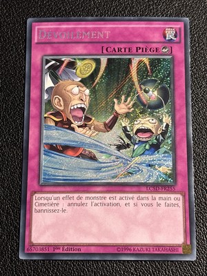 1x HP Debunk LC5D-EN255 French FR255 Secret Rare 1st Edition YuGiOh-image