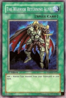 The Warrior Returning Alive - 5DS2-EN025 - Common - 1st Edition NM YuGiOh!  Star-image