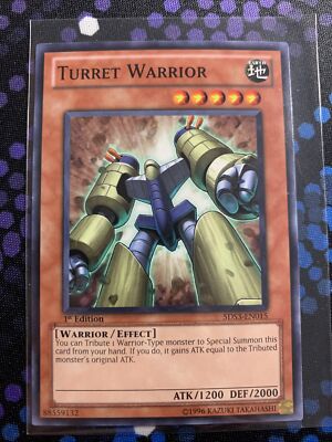 Yu-Gi-Oh! TCG Turret Warrior Starter Deck: Duelist Tollbox 5DS3-EN015 1st Ed-image