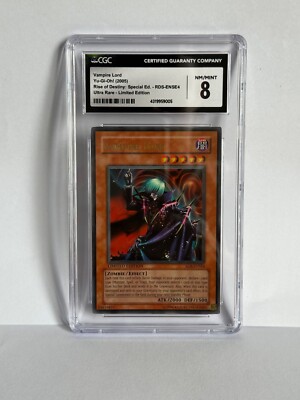 YuGiOh Vampire Lord RDS-ENSE4 Ultra Rare Mint-image
