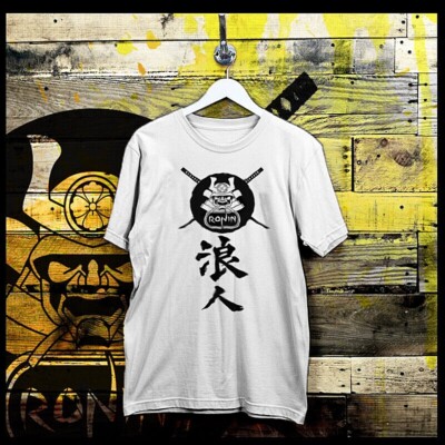 Samurai T-Shirt Bushido Code Ronin Hanzo Warrior Deadly Katana Japanese Kanji-image