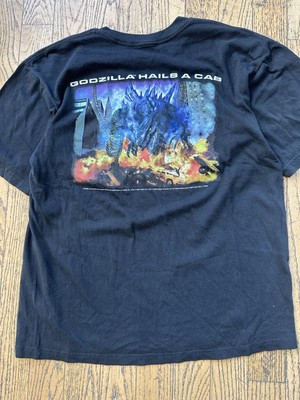 Vintage 1998 GODZILLA HAILS A CAB  SIZE DOES MATTER TACO BELL T SZ XL-image