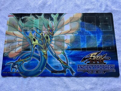 YuGiOh 5DS Konami Anime Sneak Peak Playmat Ancient Prophecy Ancient Fairy Dragon-image