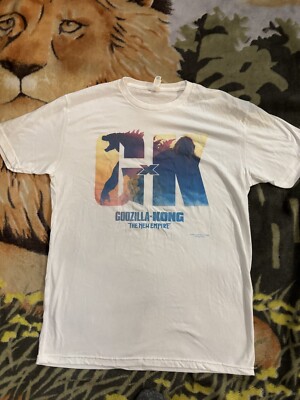 New Godzilla x Kong The New Empire Promo T Shirt Sz L Adult Legendary/WB NWOT-image
