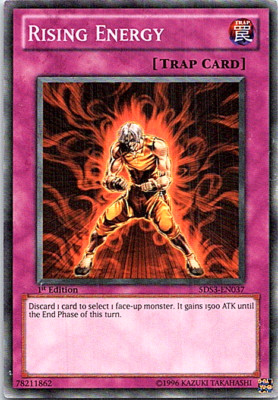 Rising Energy 5DS3-EN037 Yu-Gi-Oh! Light Play 1st Edition-image