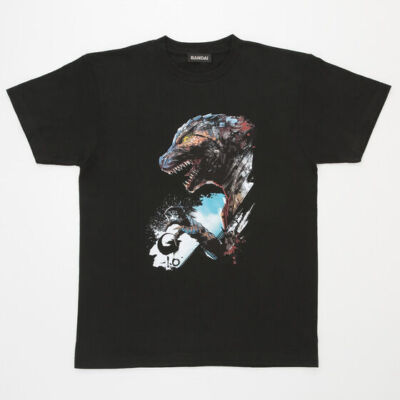 Movie Godzilla -1.0 Design T-shirt Black B Japan original New-image